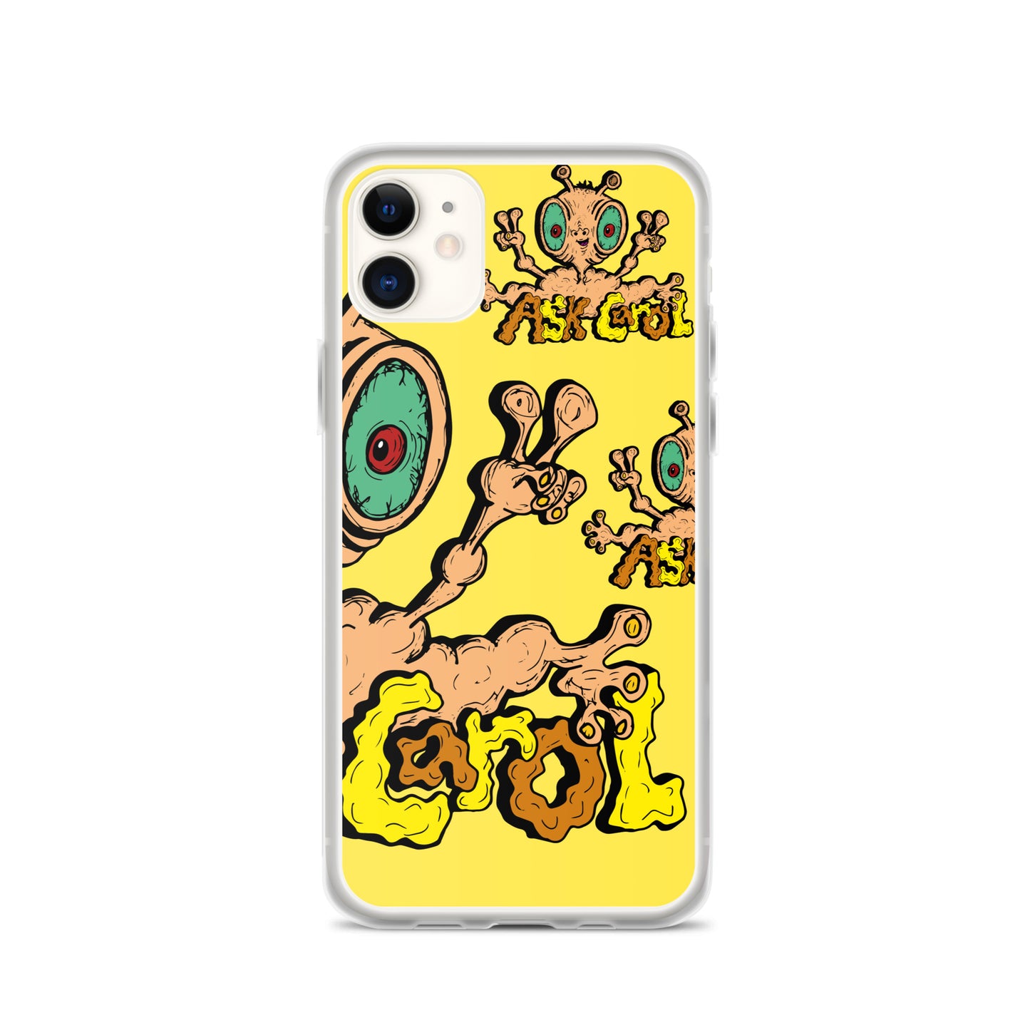 Ask Carol Yellow Case for iPhone®