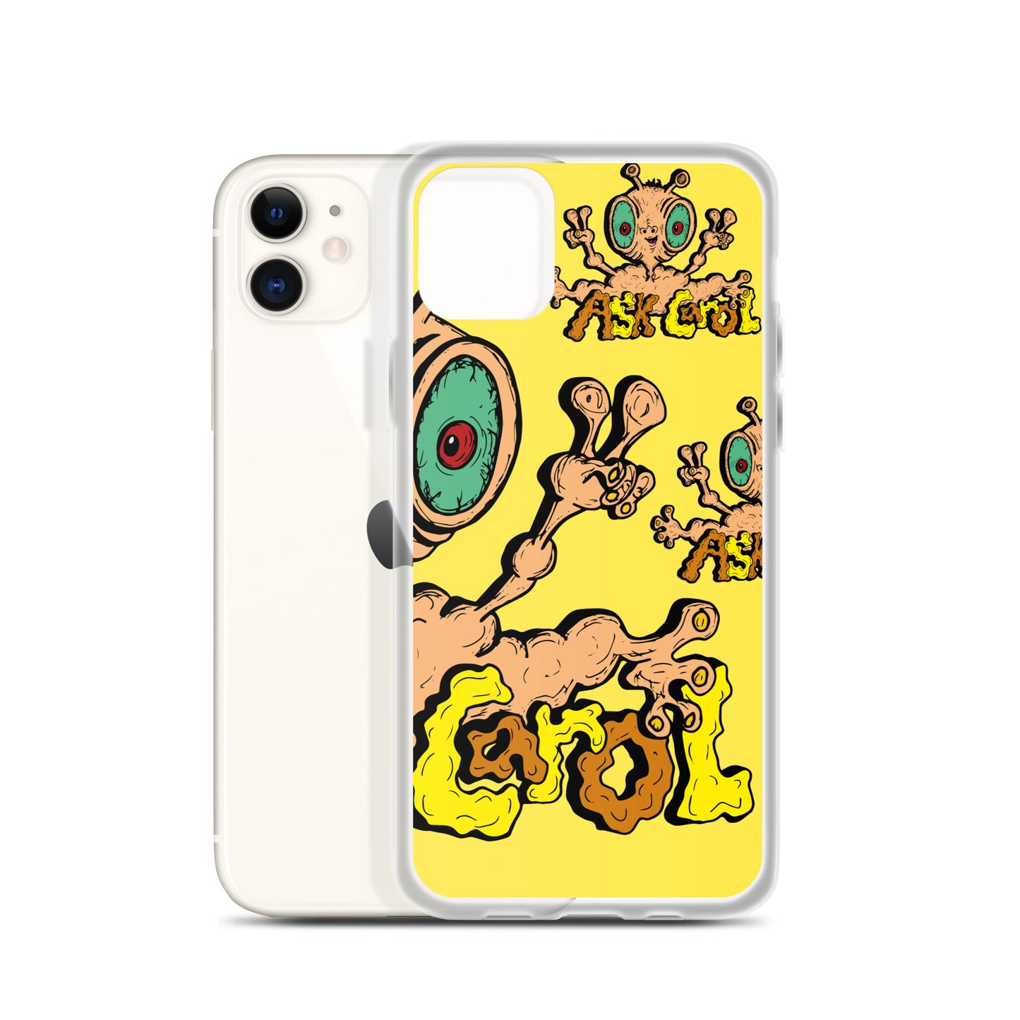 Ask Carol Yellow Case for iPhone®
