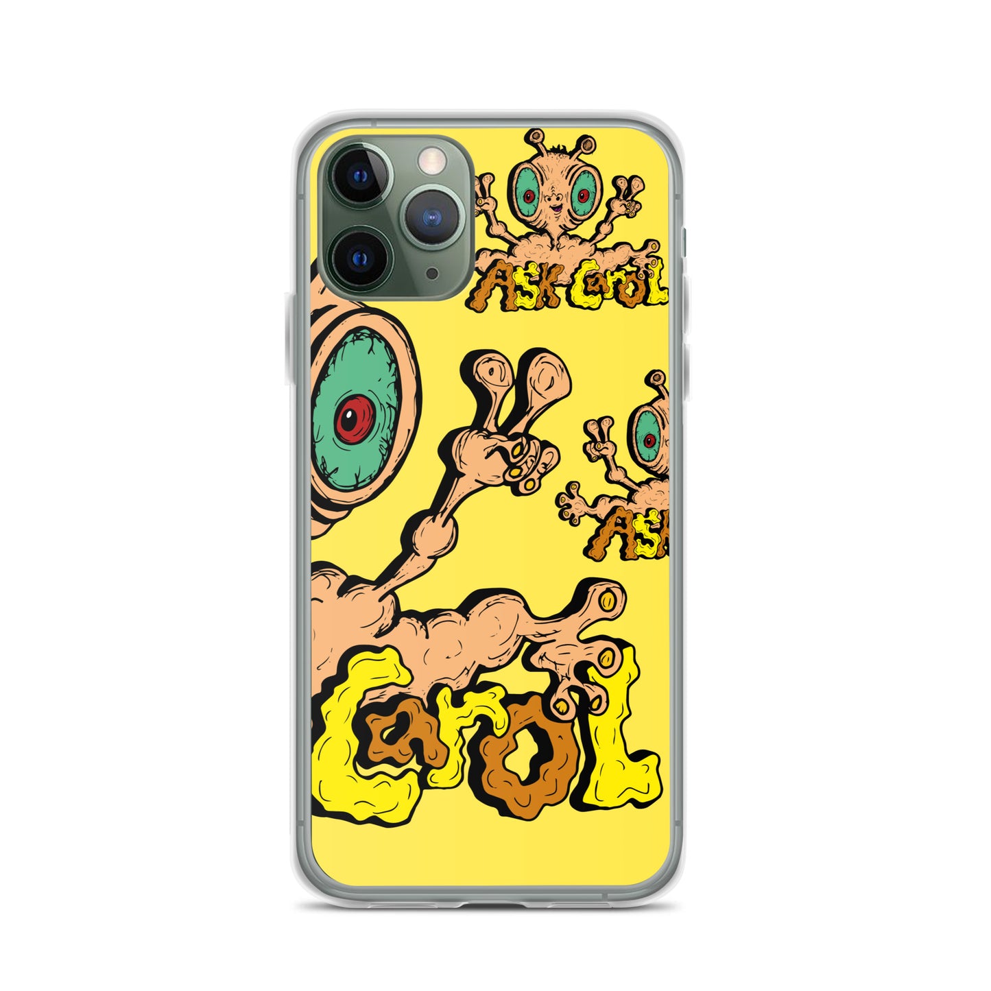 Ask Carol Yellow Case for iPhone®
