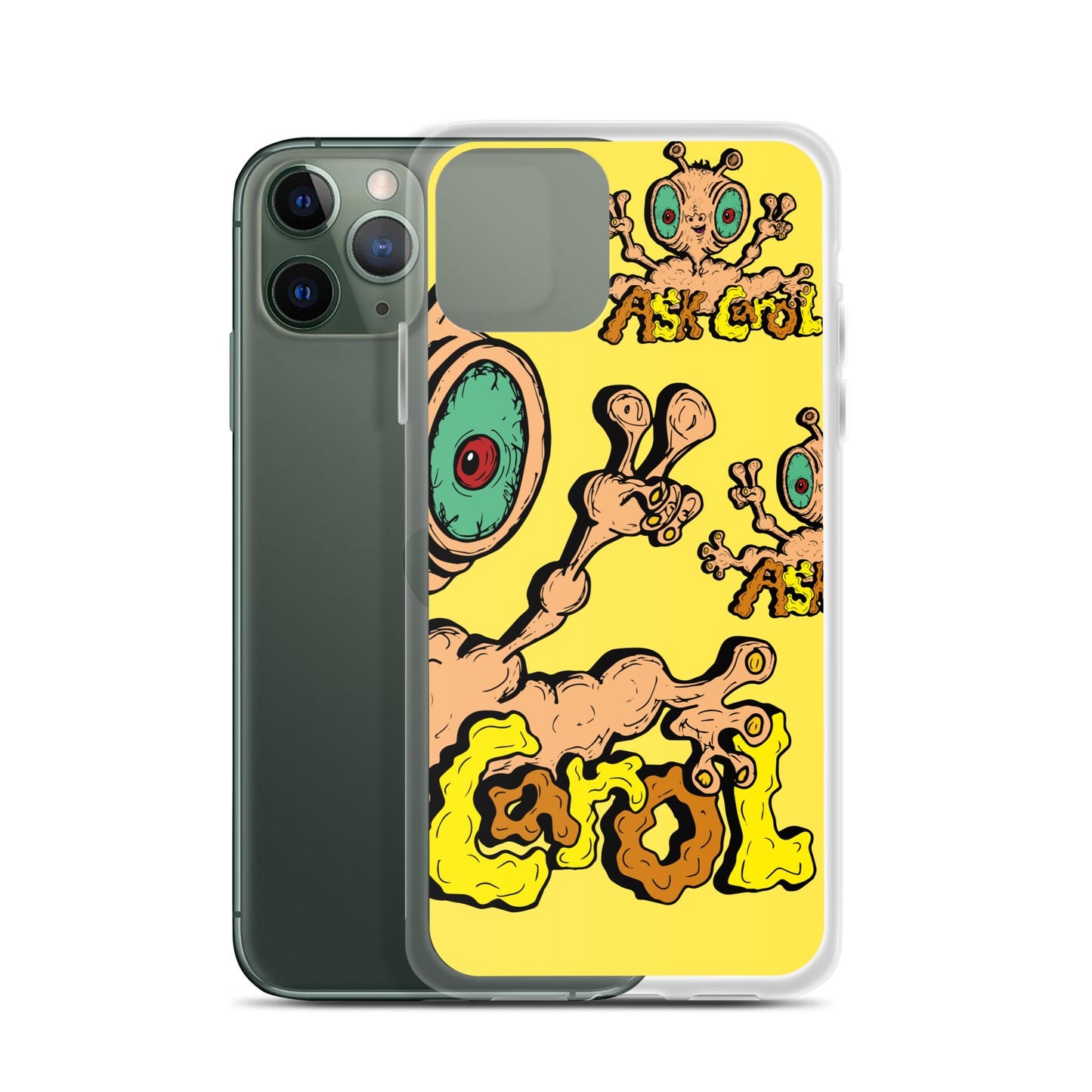 Ask Carol Yellow Case for iPhone®