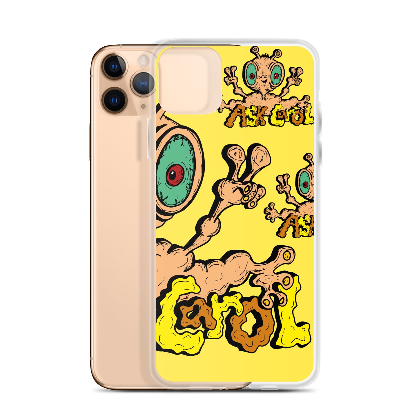 Ask Carol Yellow Case for iPhone®