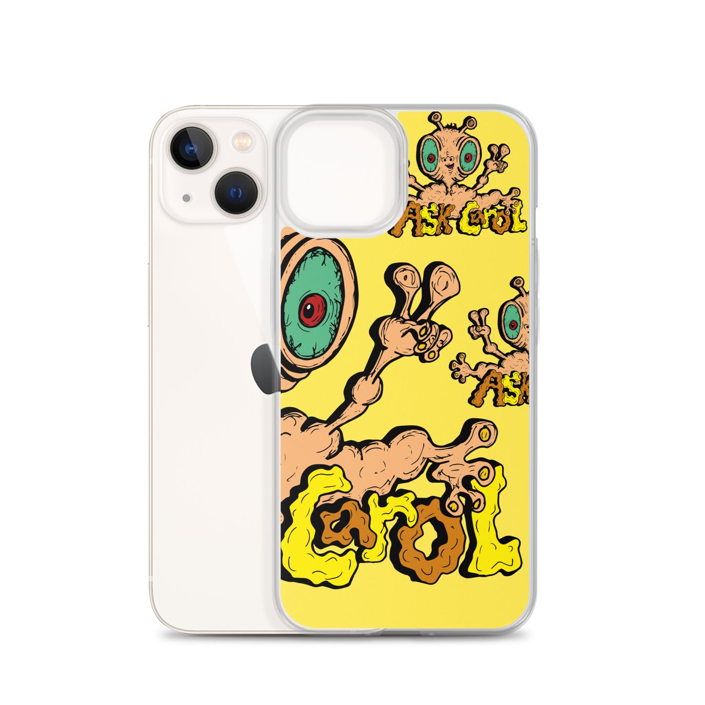 Ask Carol Yellow Case for iPhone®