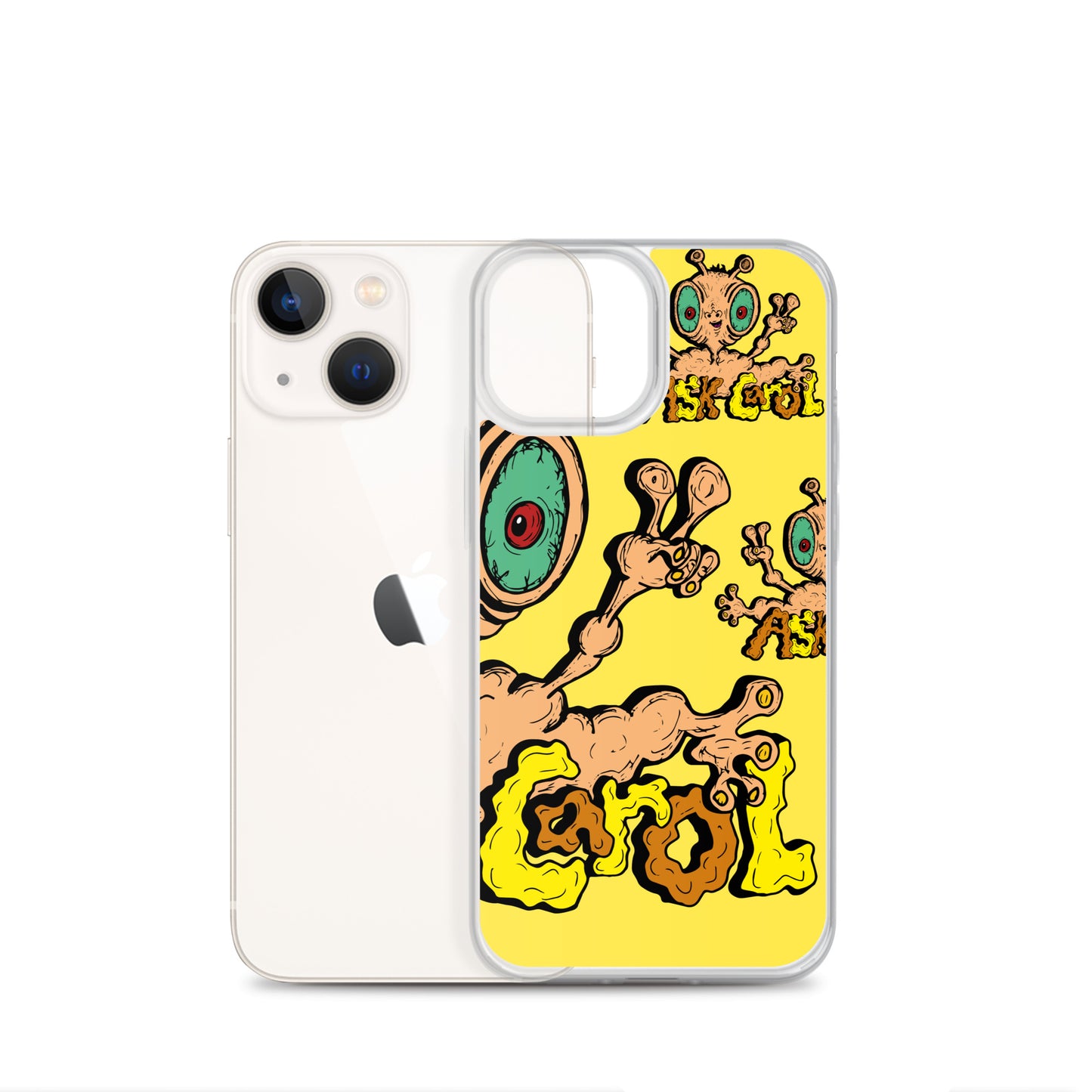 Ask Carol Yellow Case for iPhone®