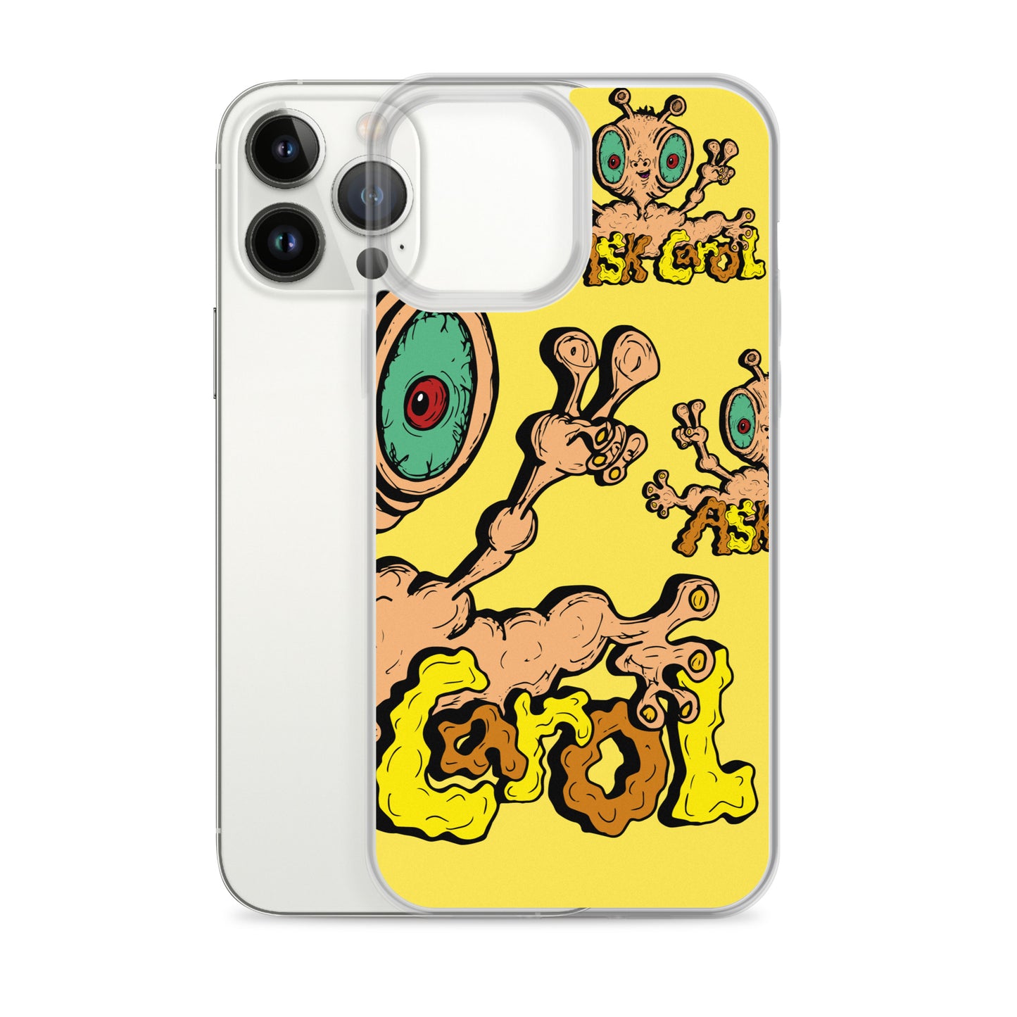 Ask Carol Yellow Case for iPhone®