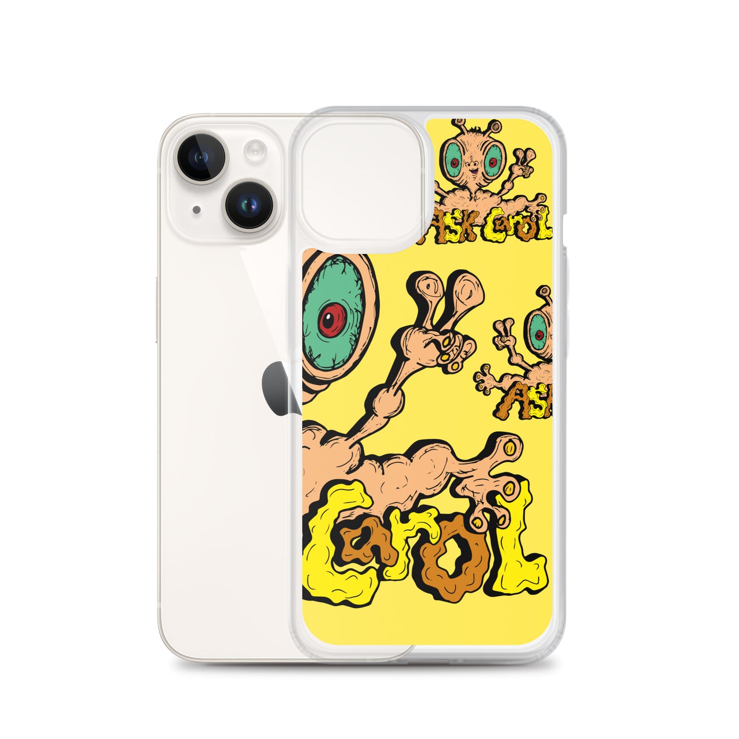 Ask Carol Yellow Case for iPhone®