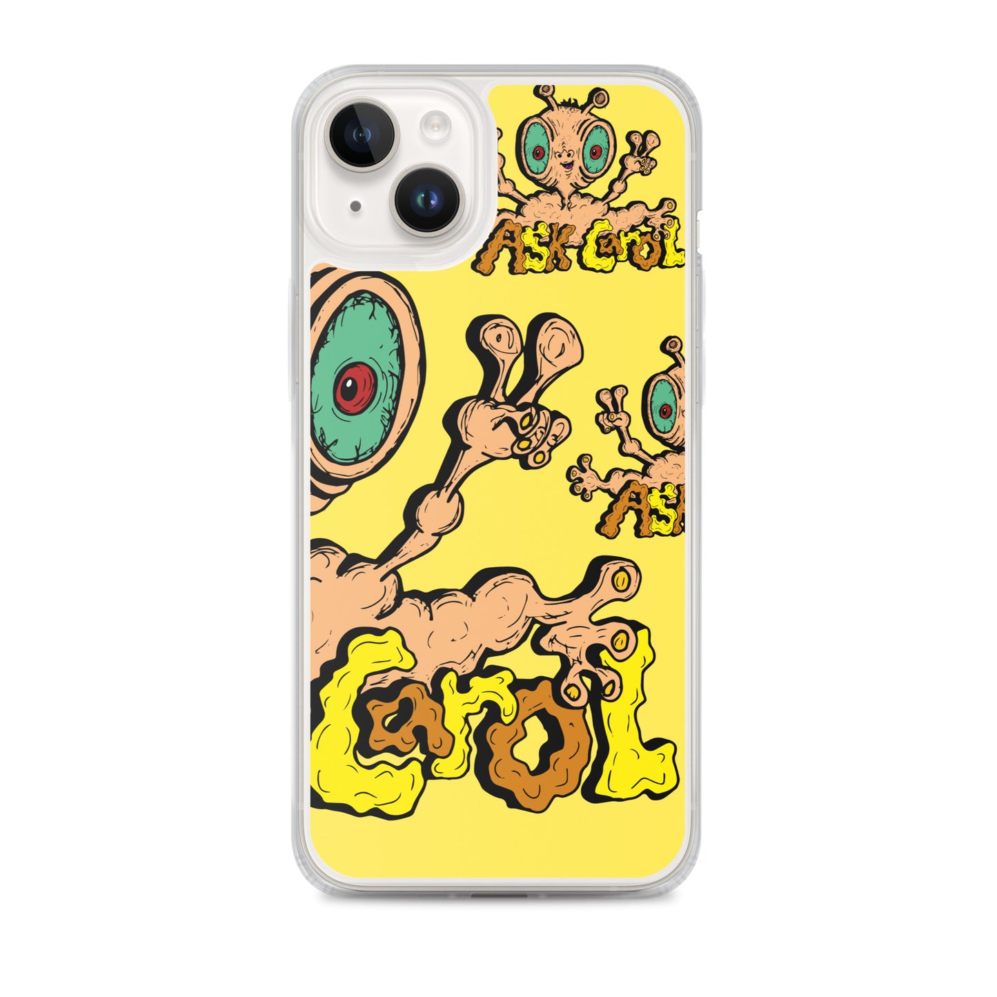 Ask Carol Yellow Case for iPhone®