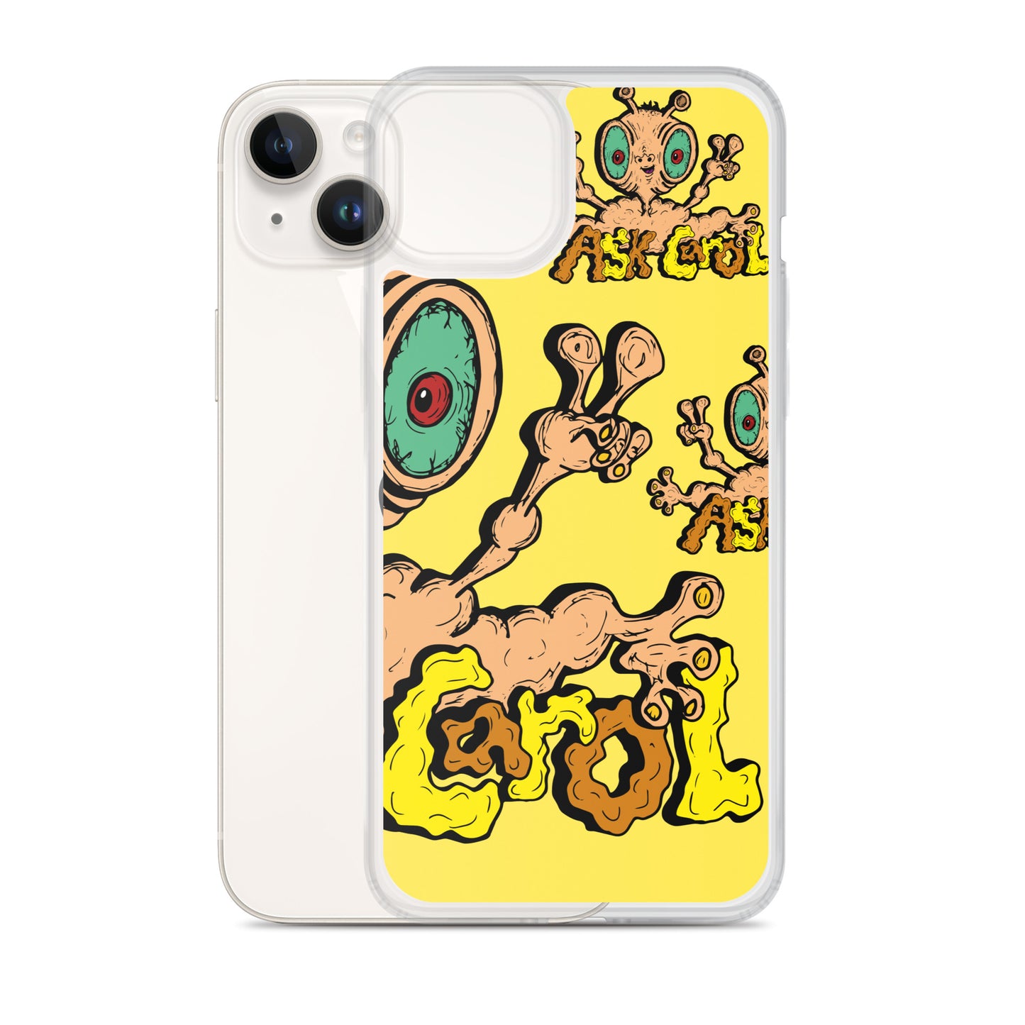 Ask Carol Yellow Case for iPhone®