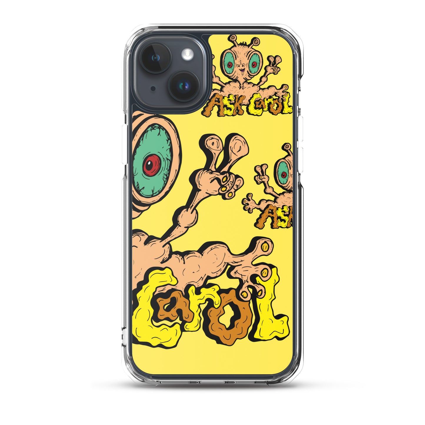 Ask Carol Yellow Case for iPhone®
