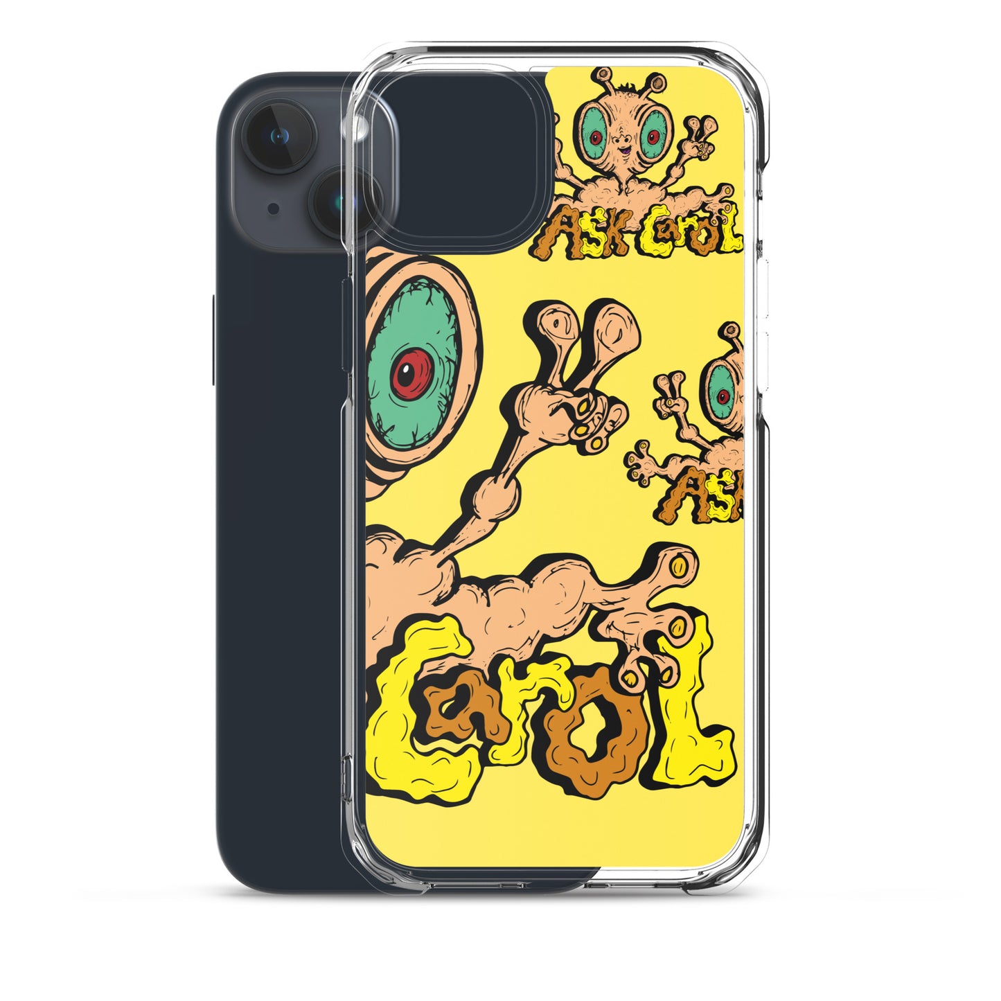 Ask Carol Yellow Case for iPhone®