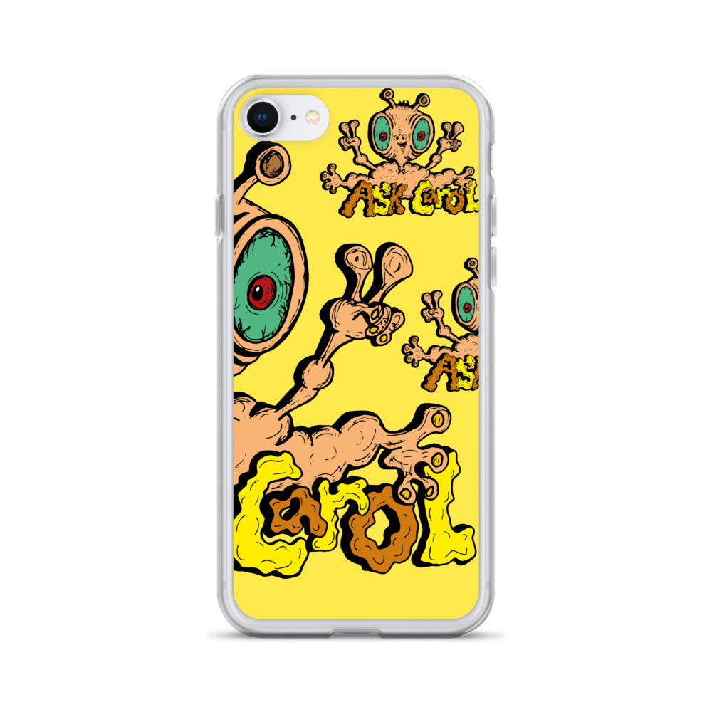 Ask Carol Yellow Case for iPhone®