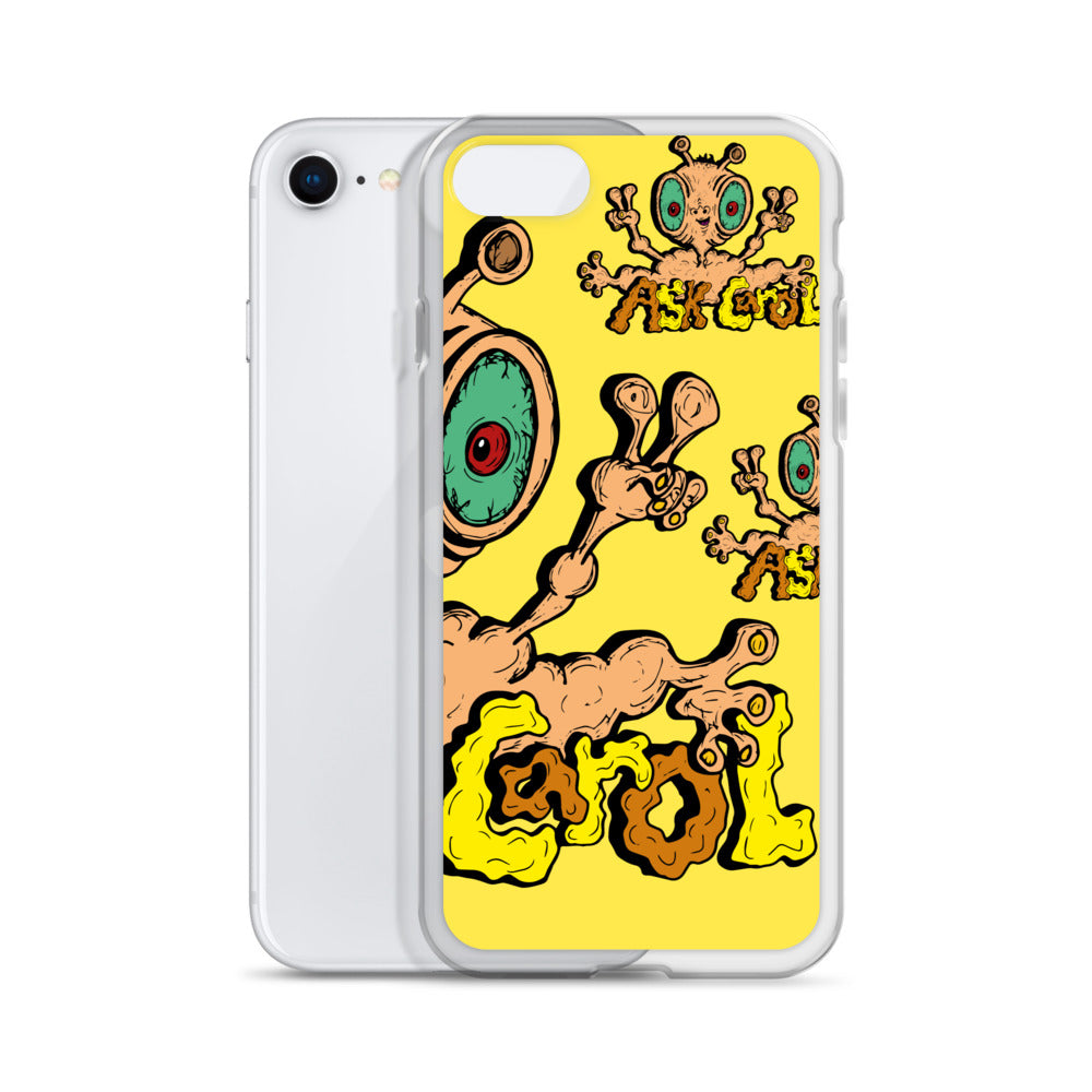 Ask Carol Yellow Case for iPhone®