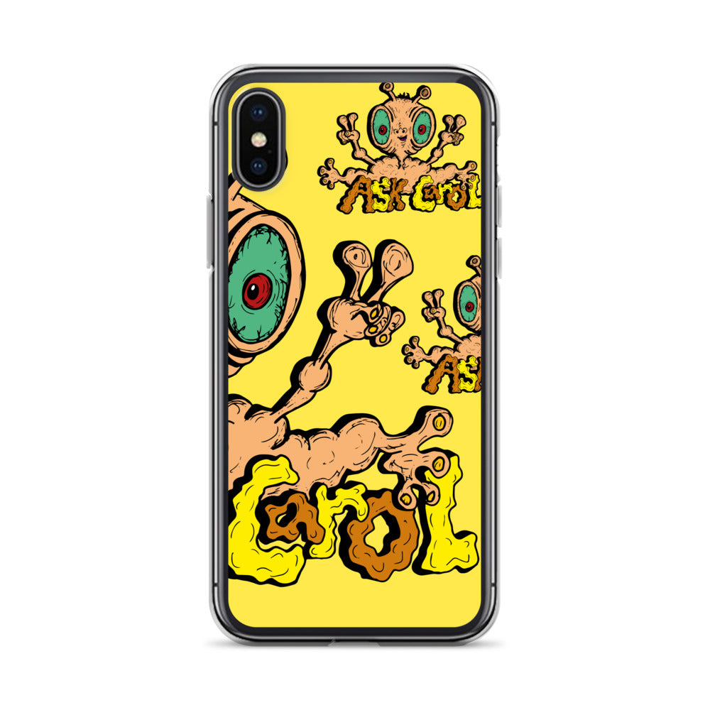 Ask Carol Yellow Case for iPhone®