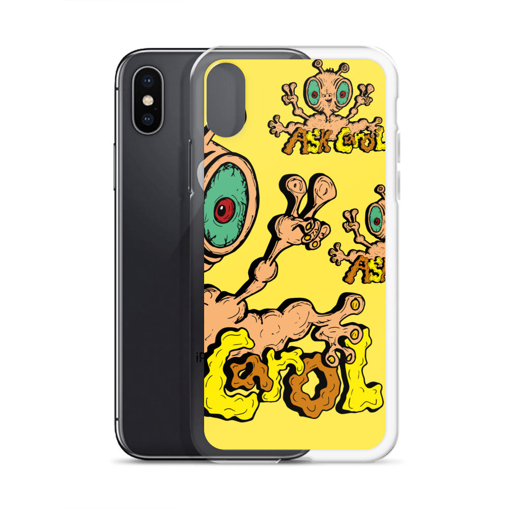 Ask Carol Yellow Case for iPhone®