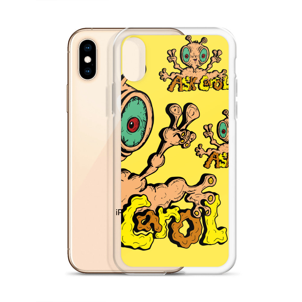 Ask Carol Yellow Case for iPhone®