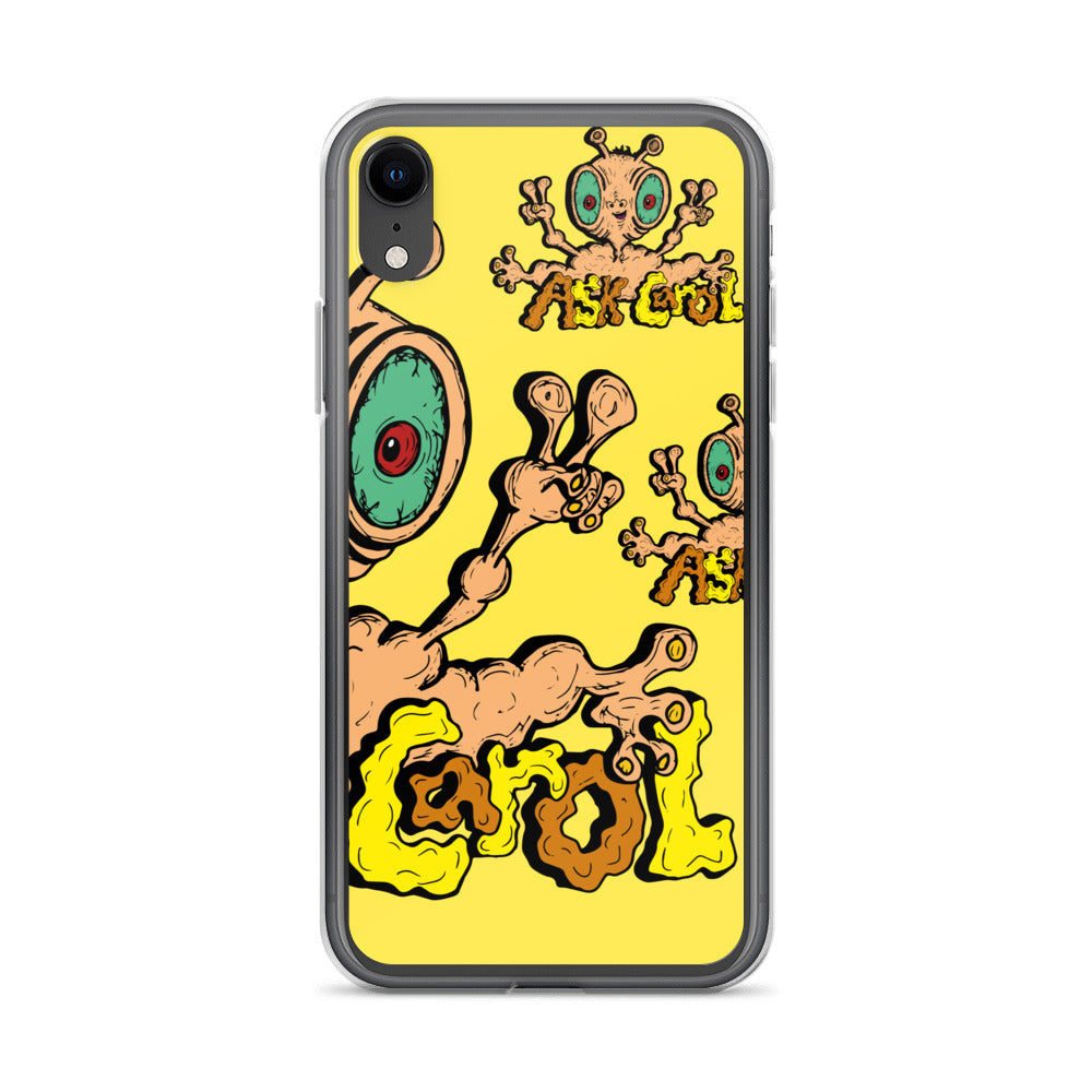 Ask Carol Yellow Case for iPhone®