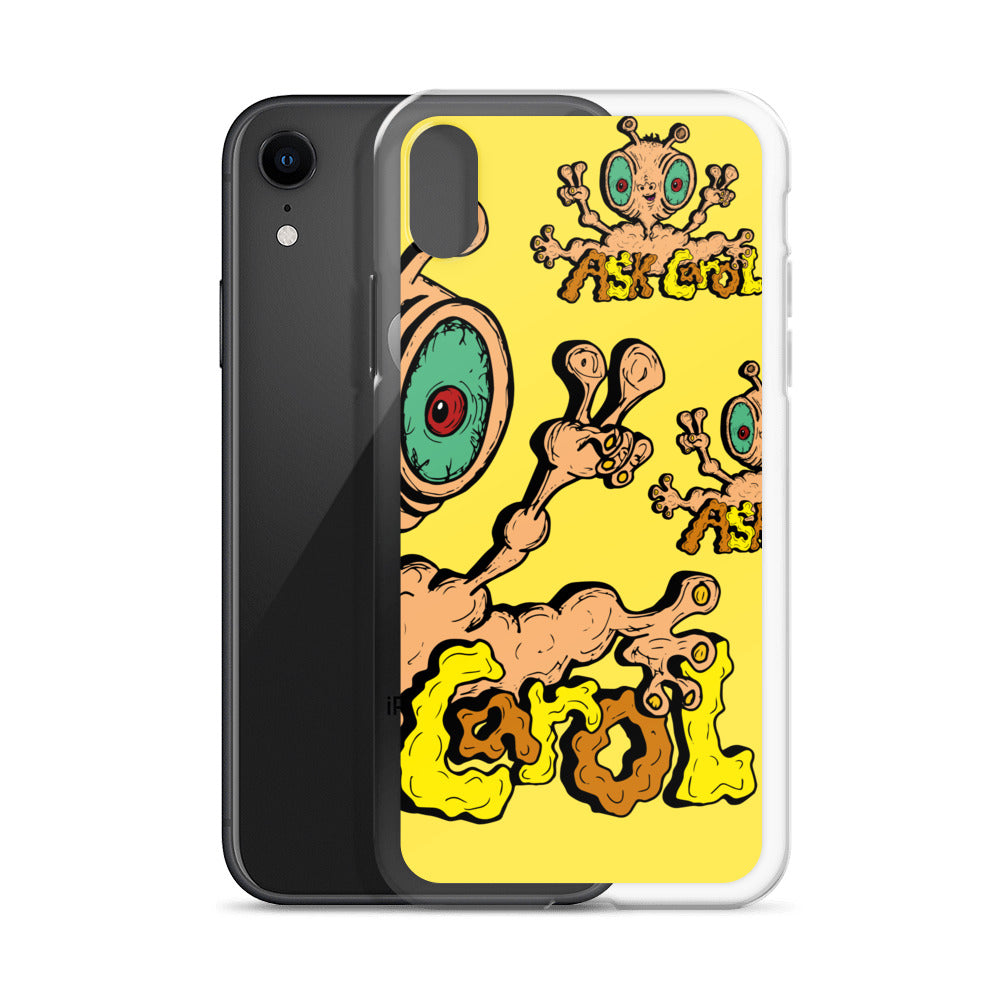 Ask Carol Yellow Case for iPhone®