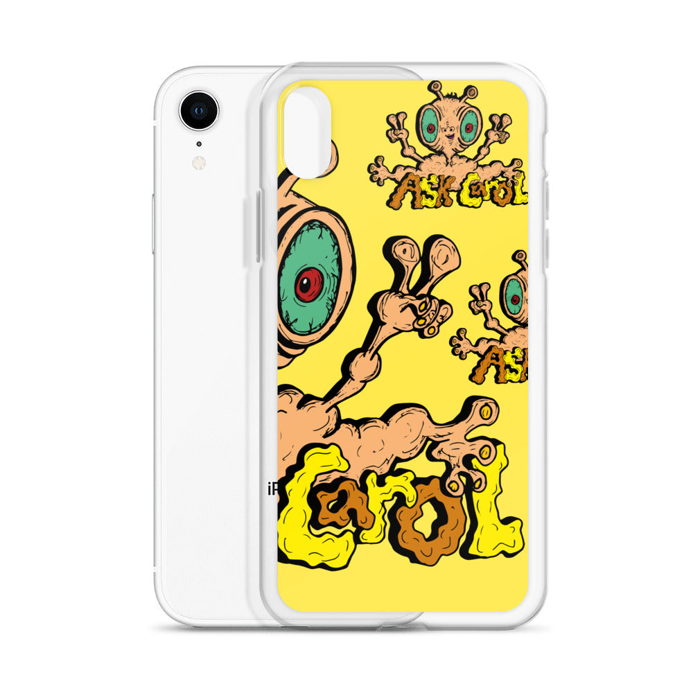 Ask Carol Yellow Case for iPhone®