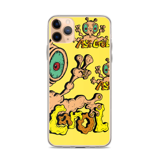 Ask Carol Yellow Case for iPhone®