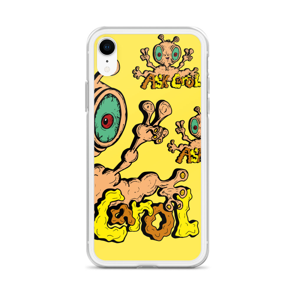Ask Carol Yellow Case for iPhone®