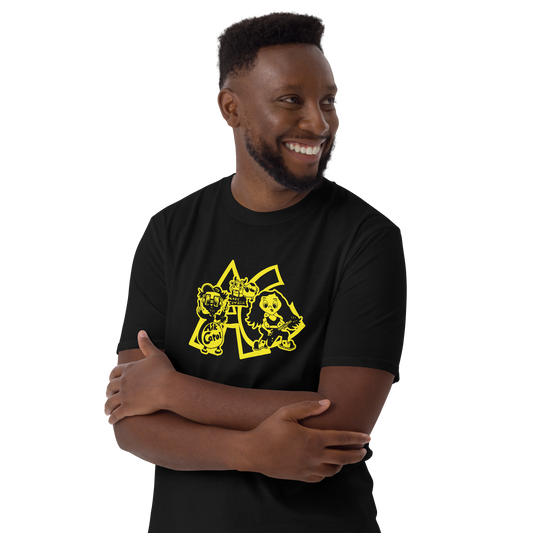 Black AC T-Shirt – "Don't Ask Me"